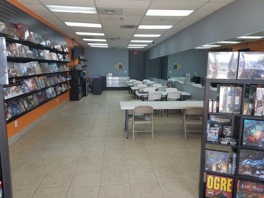 Here is the store from the front as you walk in!