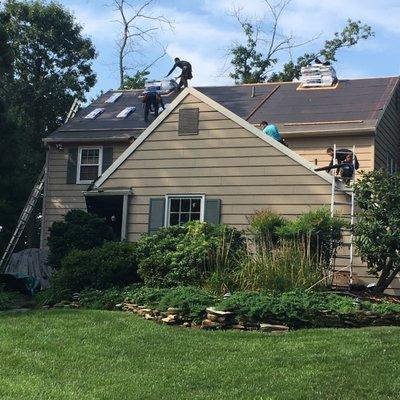 2 layers of roof removed