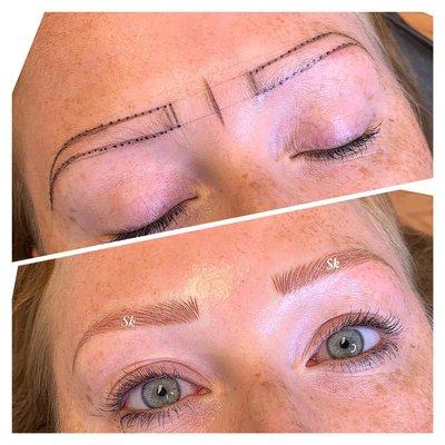 Microblading and Shading by Susan