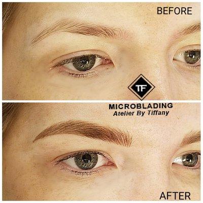 Eyebrow microblading