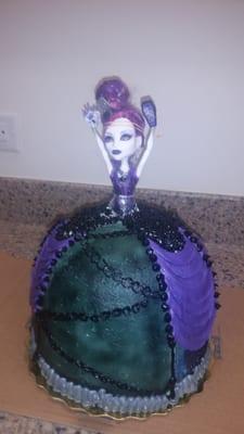 Monster high birthday cake.