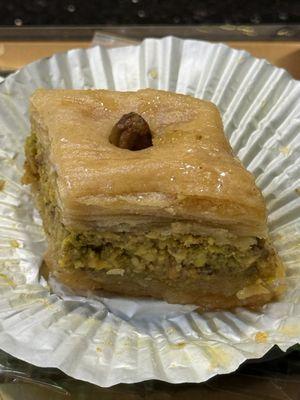 Gluten Free Baklava. Pistachio and almonds