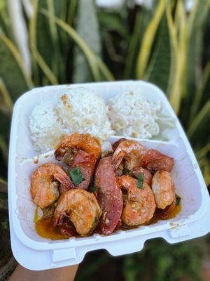 Hawaii Scampi Combo w/ Sausage