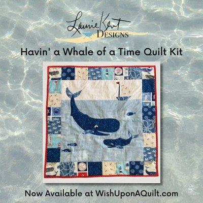 Havin' a Whale of a Time Quilt Kit