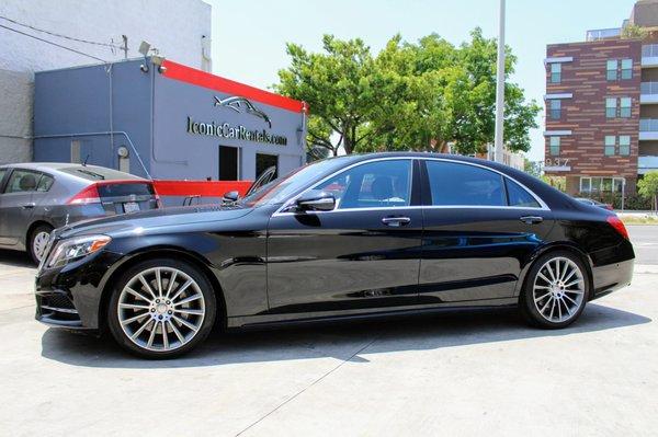 Mercedes S550 black