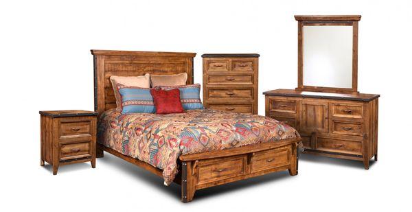 New solid wood bedroom set!