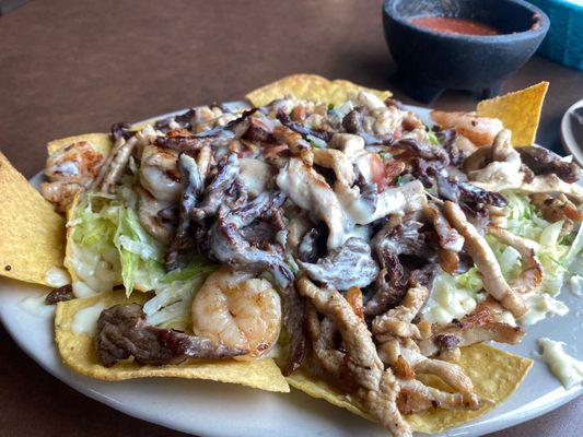 Nachos Carbon  | Absolutely delicious , I always order a side of tortillas with entree.