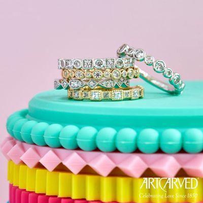 Stackable bands are a great option