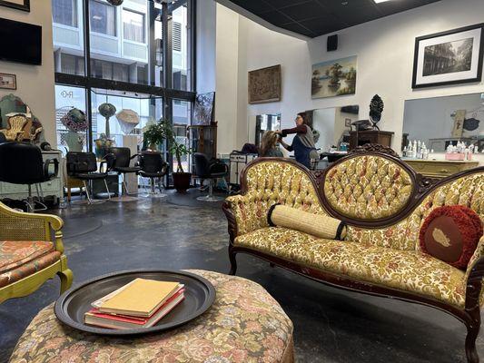 Super cool eccentric salon!