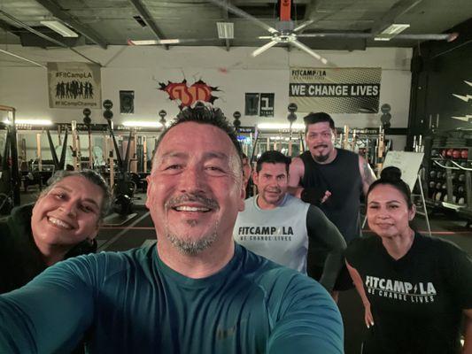 FitCampLA Whittier Friends same goal