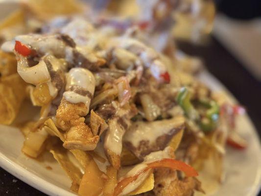 Chicken nachos