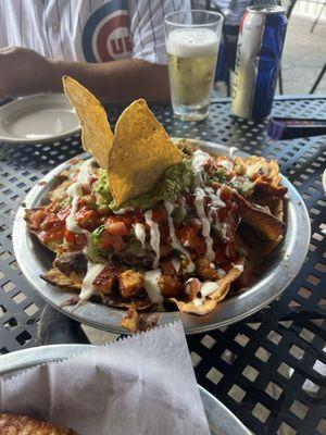 Chicken nachos