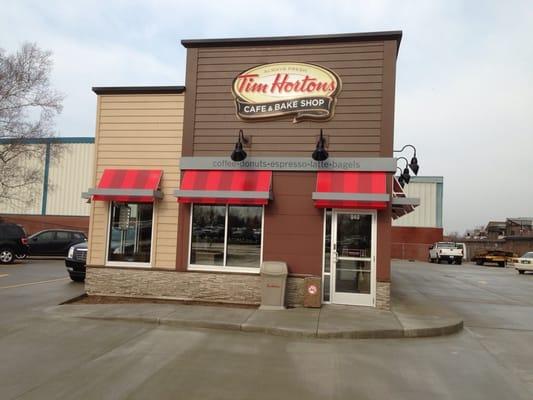 Tim Hortons Cafe & Bake Shop.