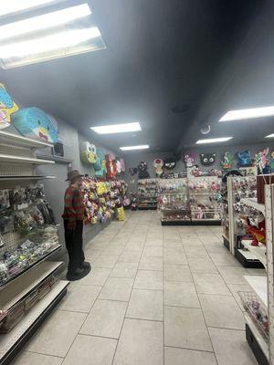 Inside of store