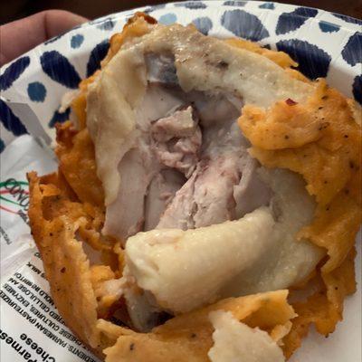 Uncooked Chicken with Wedges