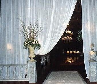 Screening & Drape in various colors, styles & sizes