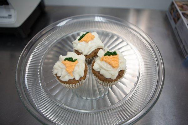 Signature Carrot Cupcakes!