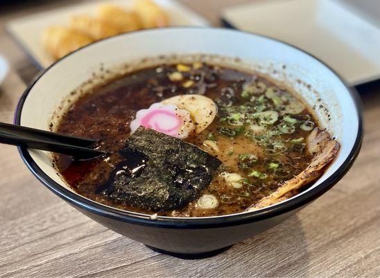 Black garlic ramen