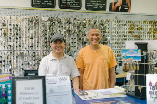 Meet the owners! Advanced County Locksmiths is a family owned business that started in 1993 and has been servicing New Jersey ever since.