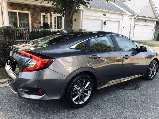 My new bf. 2019 Honda Civic EX!