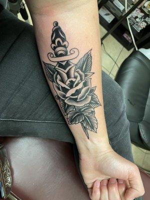 Rose and Dagger by Candice