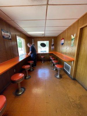 Dining area