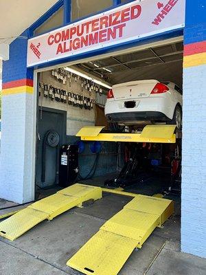 Get your vehicle Aligned to drive right!