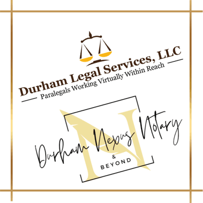 Expert paralegal and notary services with over 14 years of experience. Trust Durham Legal and Nexus Notary for reliable solutions.