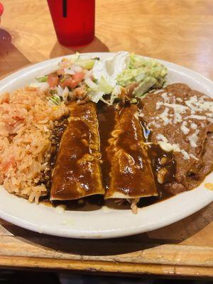 Enchilada lunch