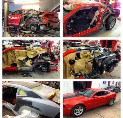 Camaro Repair process