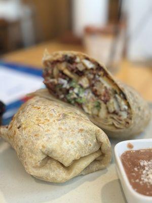 Four tunas burrito