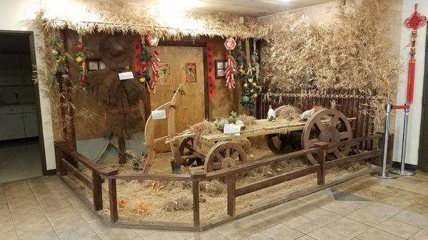 Cool cultural display of rural Taiwanese farm house.