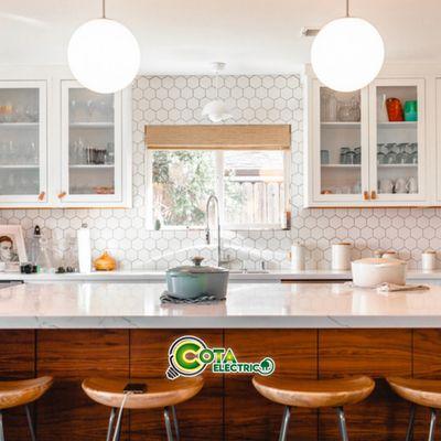 The Kitchen is one of the most visited places in a house, and having the appropriate lighting makes it much more enjoyable.