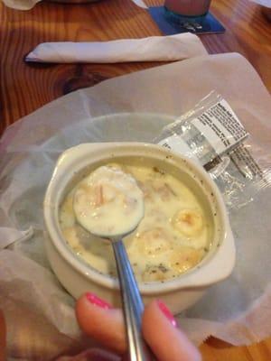 Clam chowder!