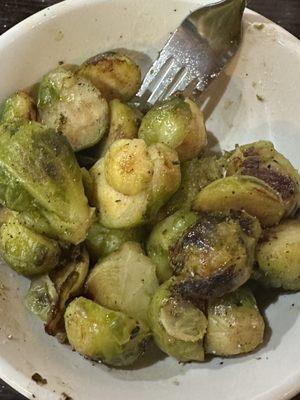 Brussels sprouts with honey.