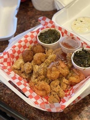 Pick3 - catfish, shrimp & oysters