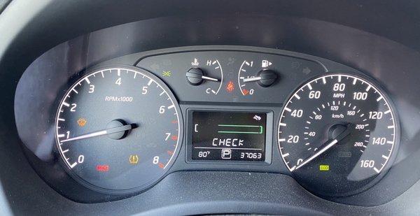 Odometer Reading is needed for transfers of New NC residents