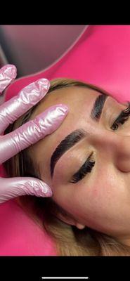 Eyebrow Lamination Tint & Wax