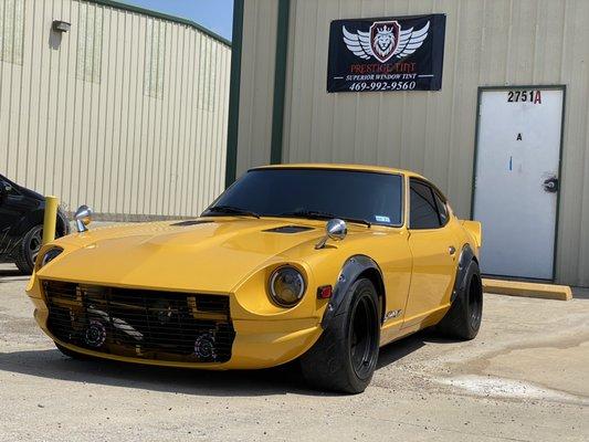 1972 Datsun 280z full ceramic tint