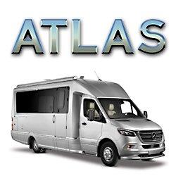 Airstream Atlas Class B+ Luxury Motorhome at Airstream of South Florida on I-75 at exit 141 in Fort Myers, Florida.