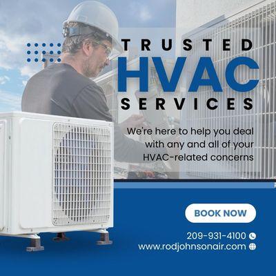 Choose our trustworthy HVAC services and experience the difference we can make in enhancing the indoor environment. Contact us today!