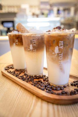 Iced Lattes