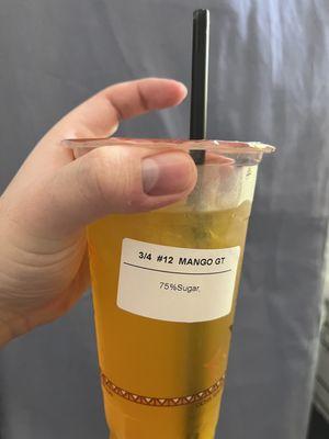 Mango Green Tea