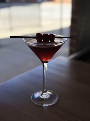 Raspberry Manhattan