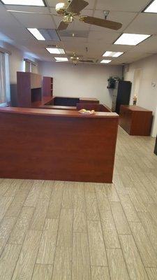 Barstow Transfer & Storage remodeled their office for a great new look.