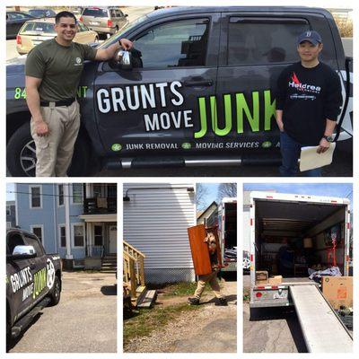 Today we helped a veteran move into his new home. Thank you Heidrea for this.