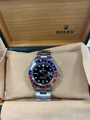 Rolex vintage men's Pepsi