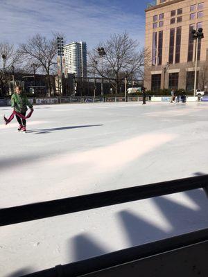 Free ice skating!