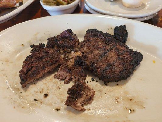 This is their $42dollar  12oz ribeye.  Ordered medium.