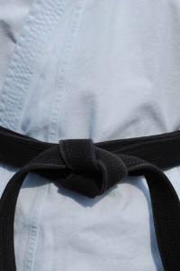 A Black Belt is a white belt who never quit!